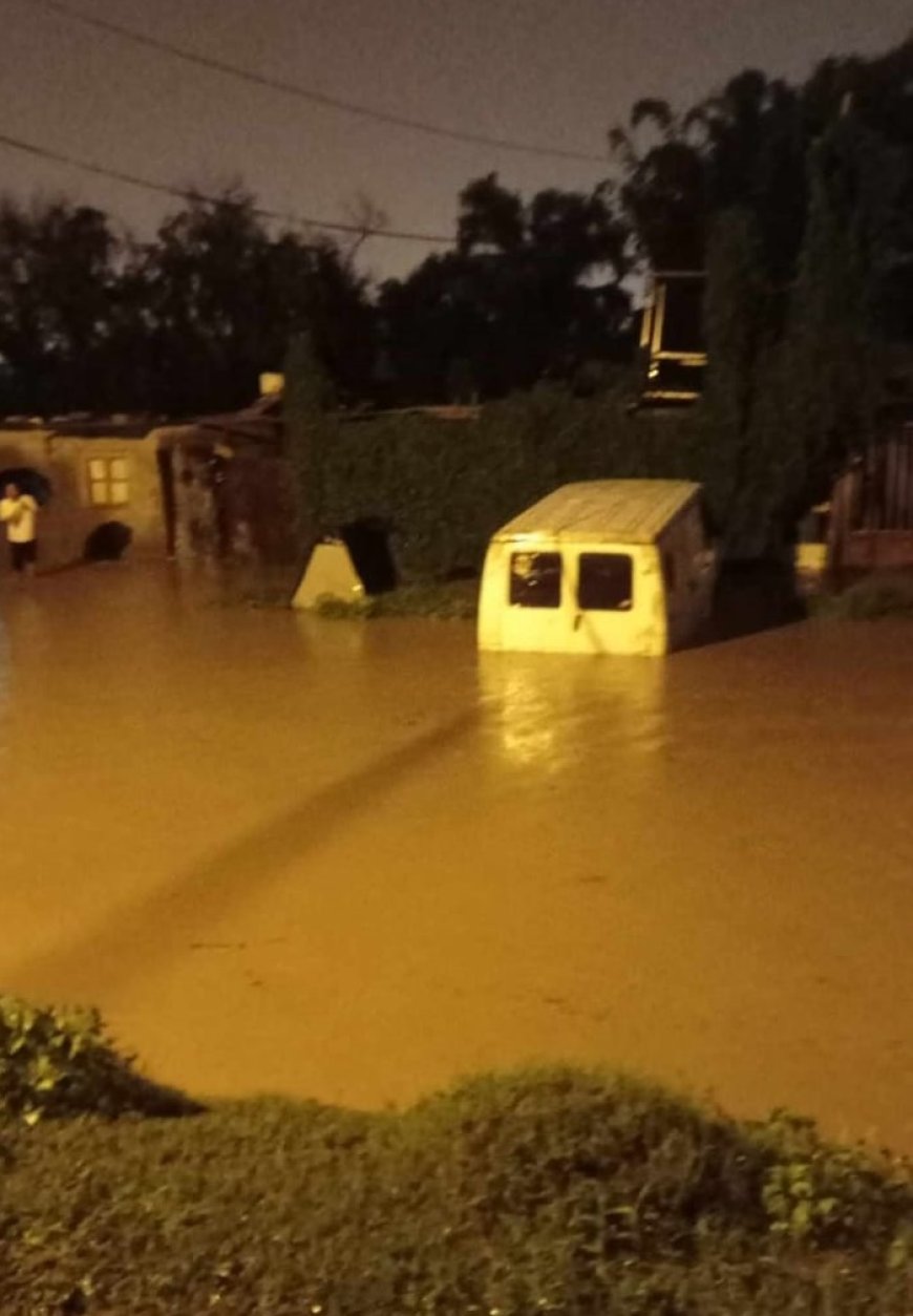 Barrio Ceferino inundado tras inclemencias del temporal
