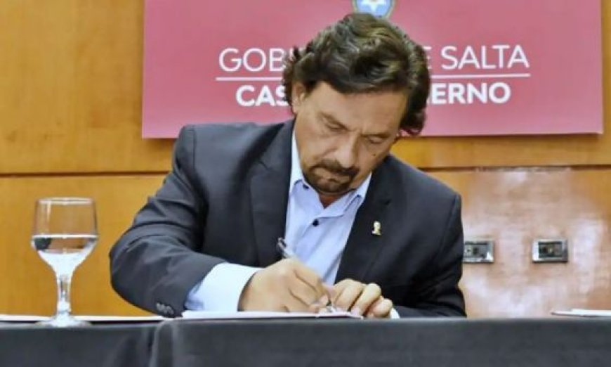 El gobernador Sáenz anunció que la Provincia pagará con recursos propios el Fondo de Incentivo Docente